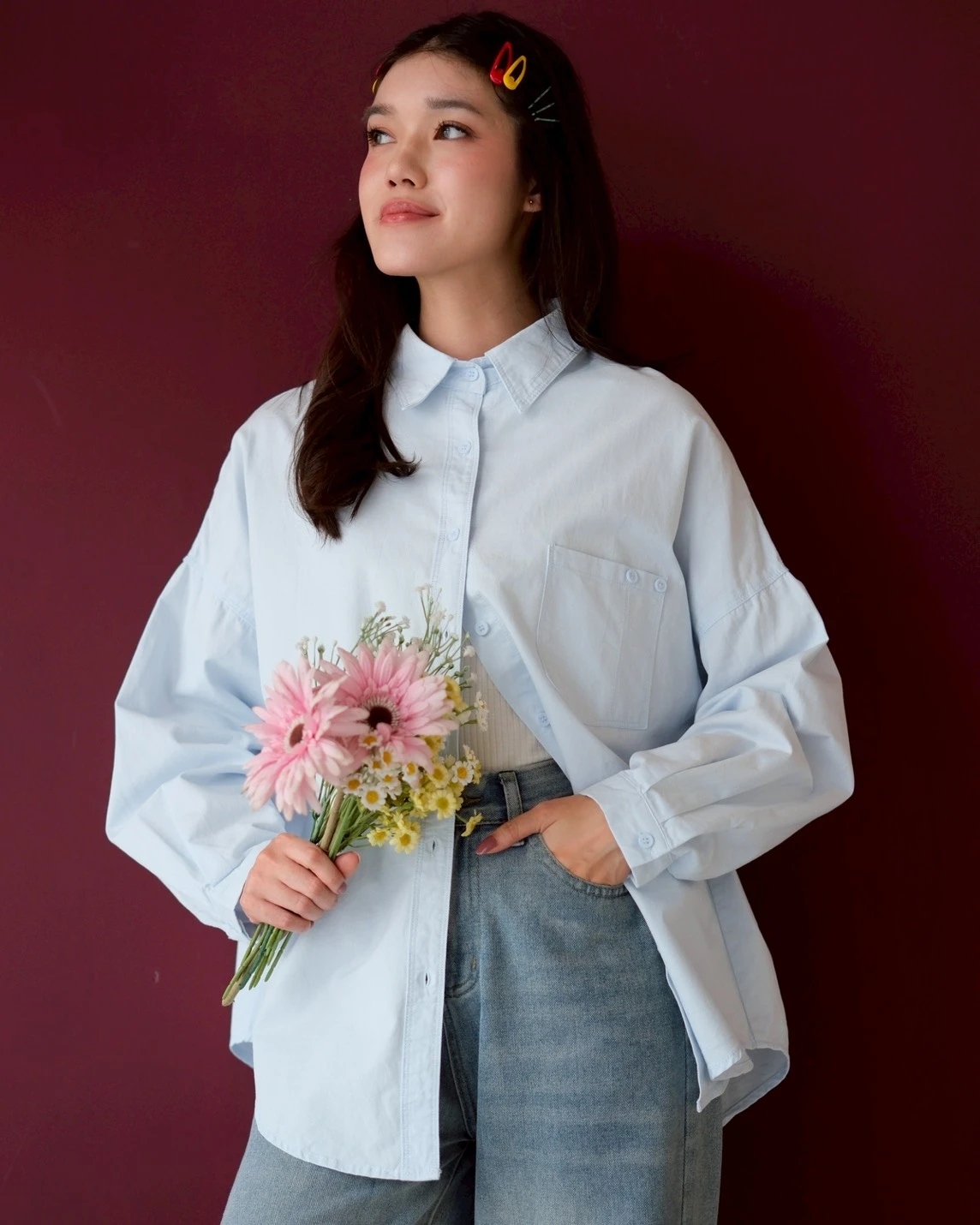 Ivarela Shirt Blue - Image 3