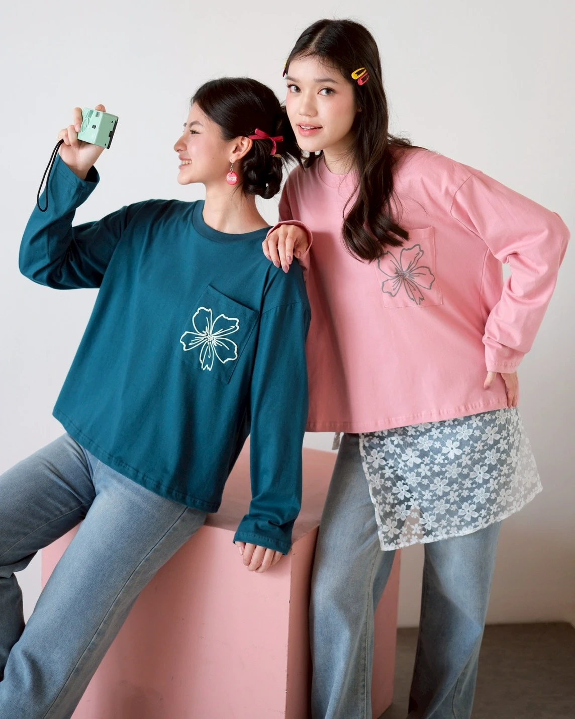 Caeri Tee Pink - Image 3
