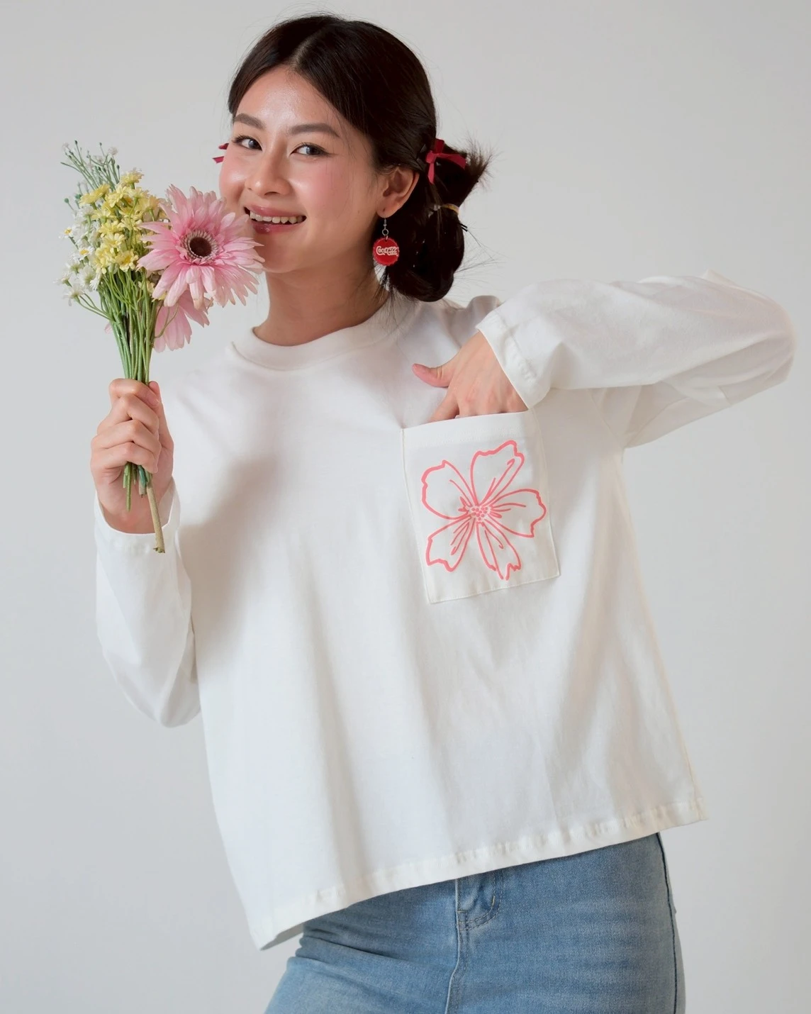 Caeri Tee Broken White
