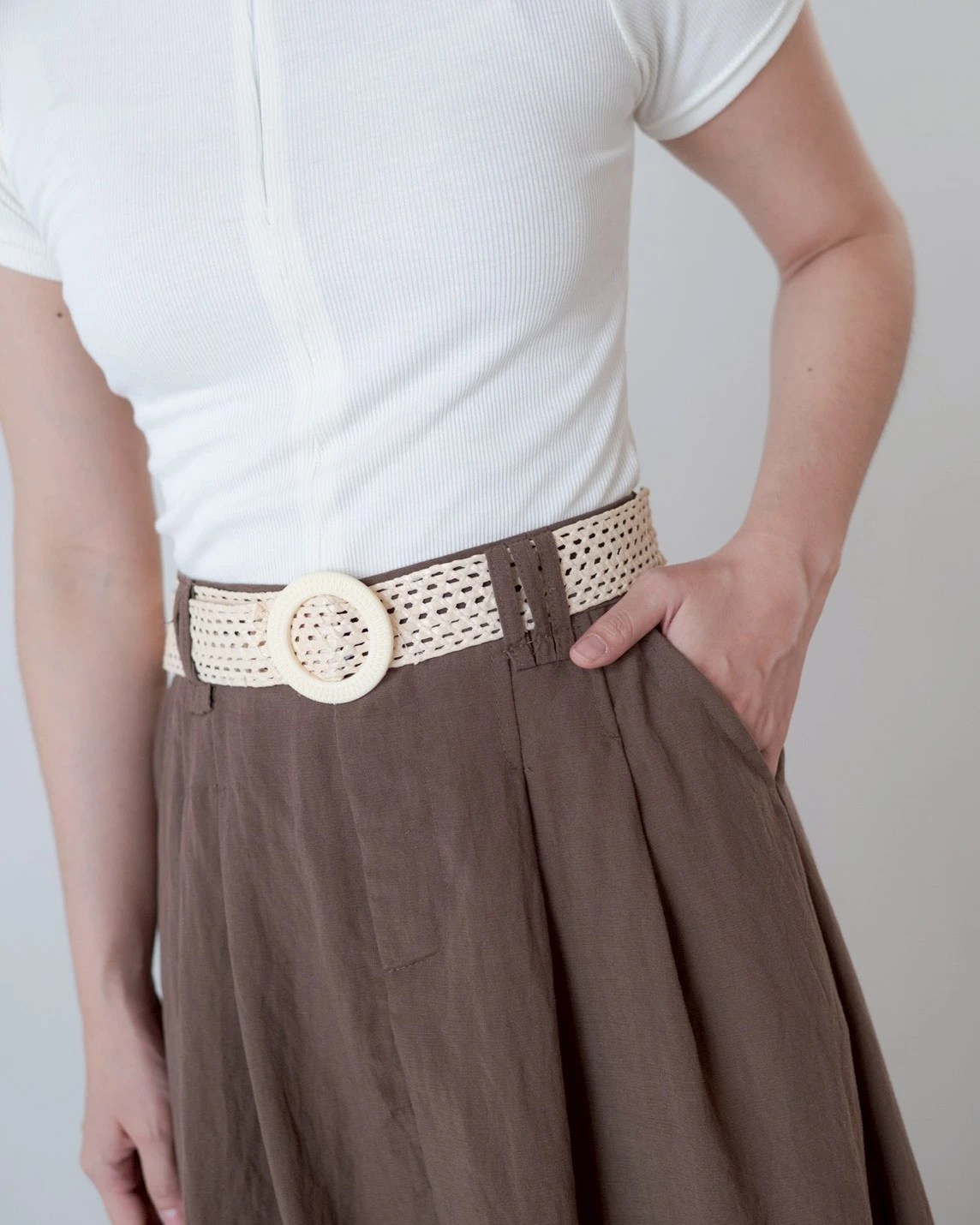 Belvira Skirt Kode 555N Brown - Image 2