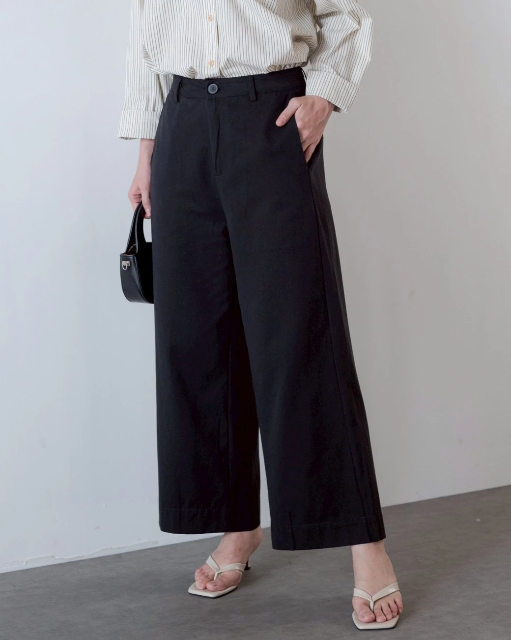 Geva Cullote Pants Kode 216M Black