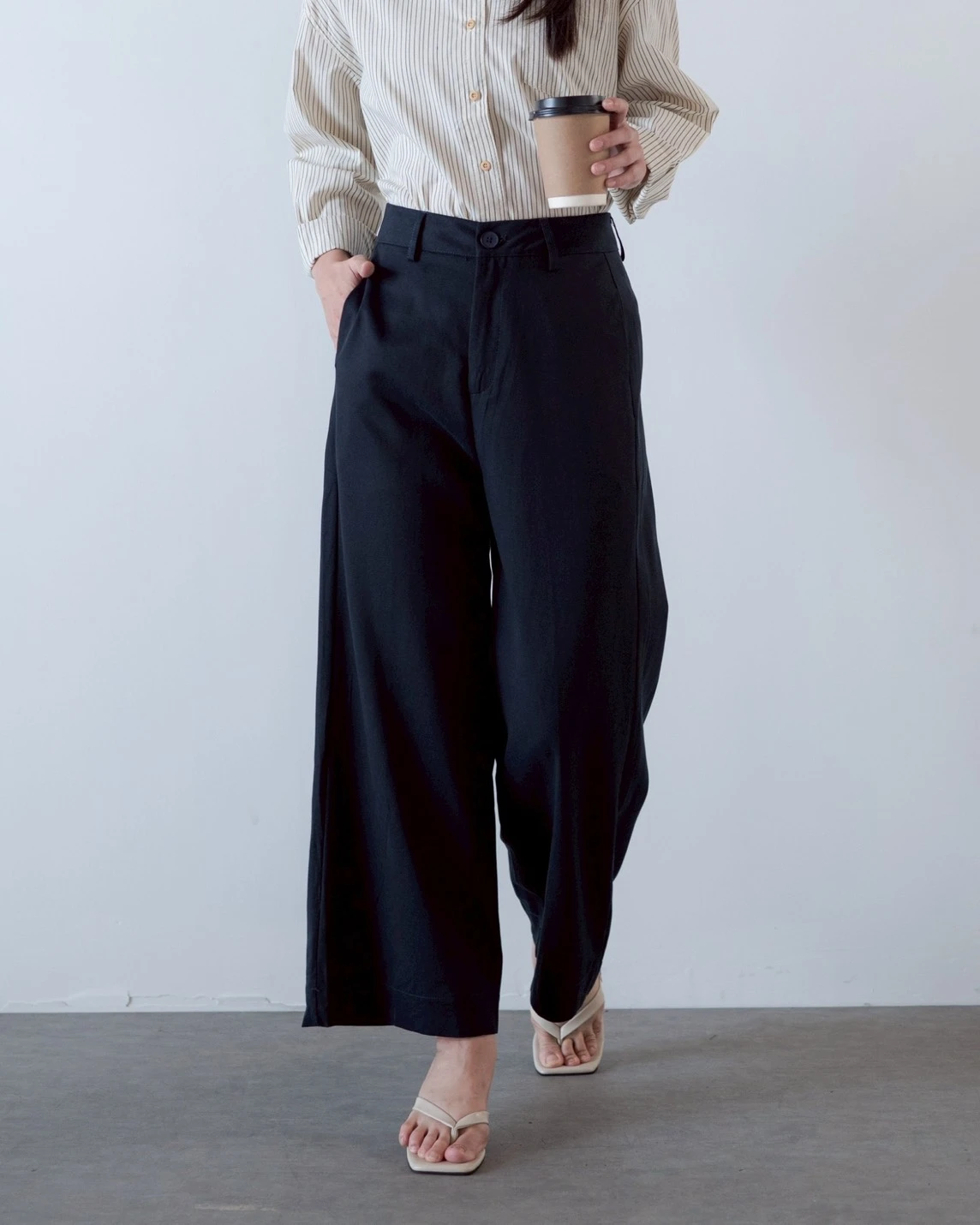 Geva Cullote Pants Kode 216M Blue Black