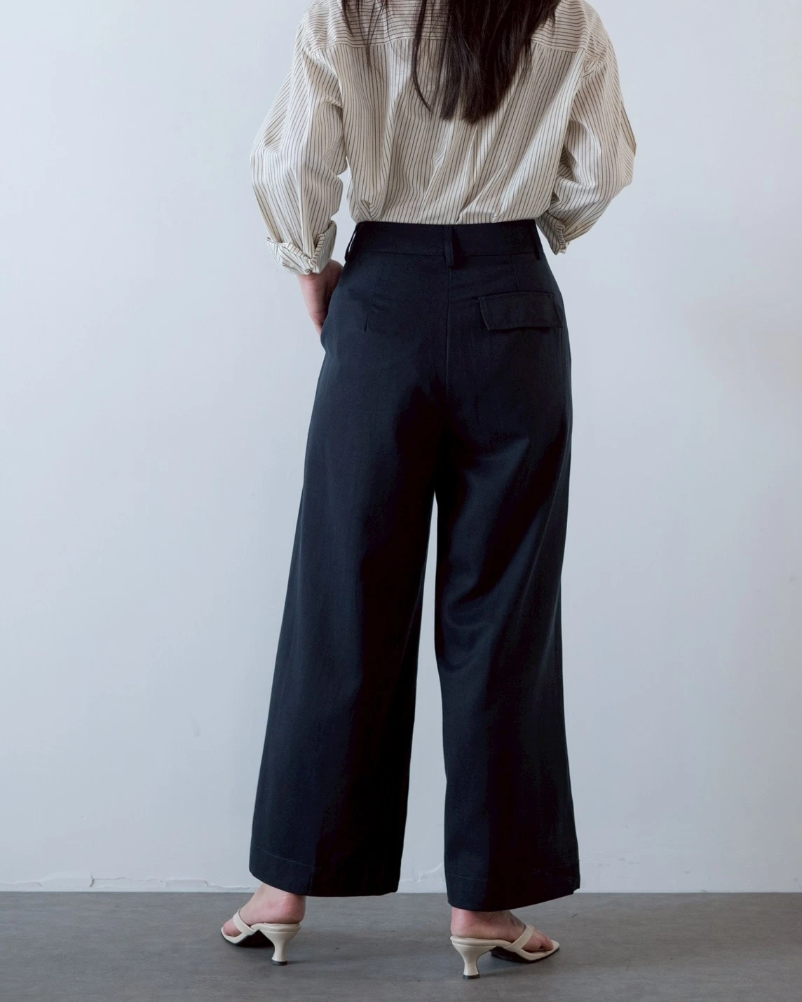 Geva Cullote Pants Kode 216M Blue Black - Image 3