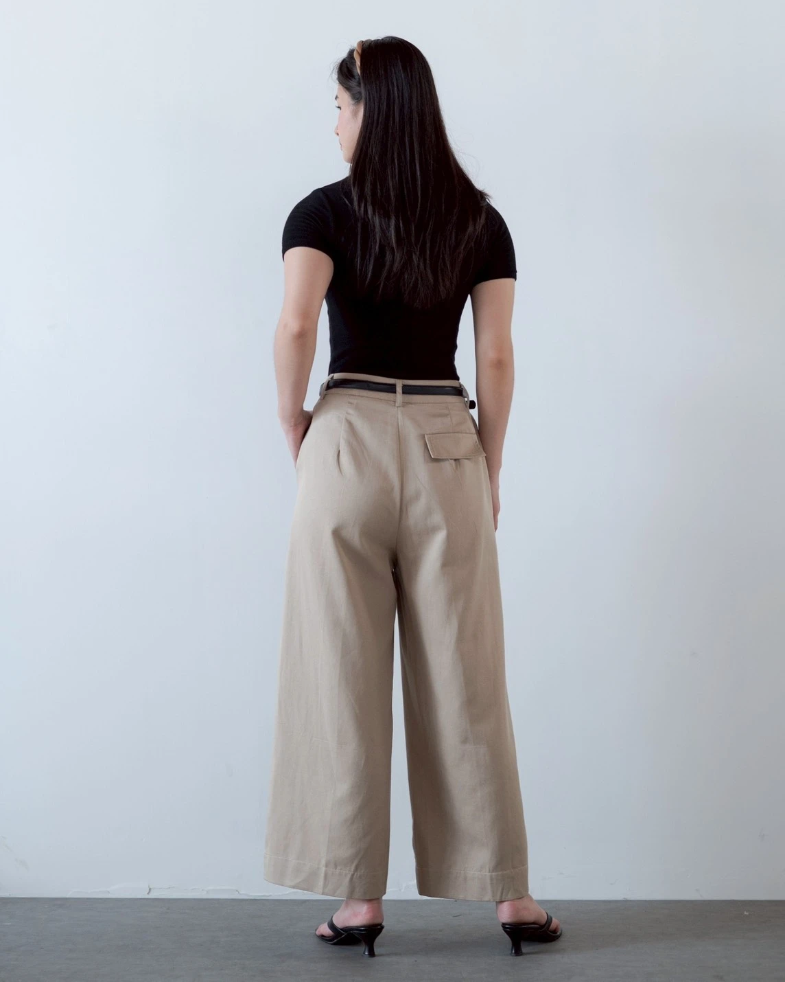 Geva Cullote Pants Kode 216M Khaki - Image 3