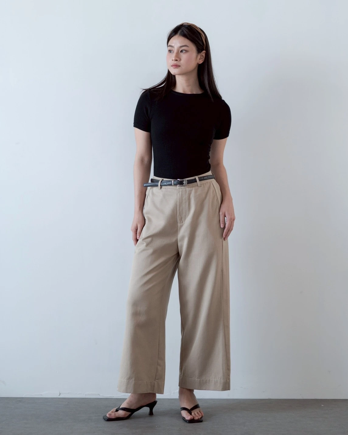 Geva Cullote Pants Kode 216M Khaki - Image 2