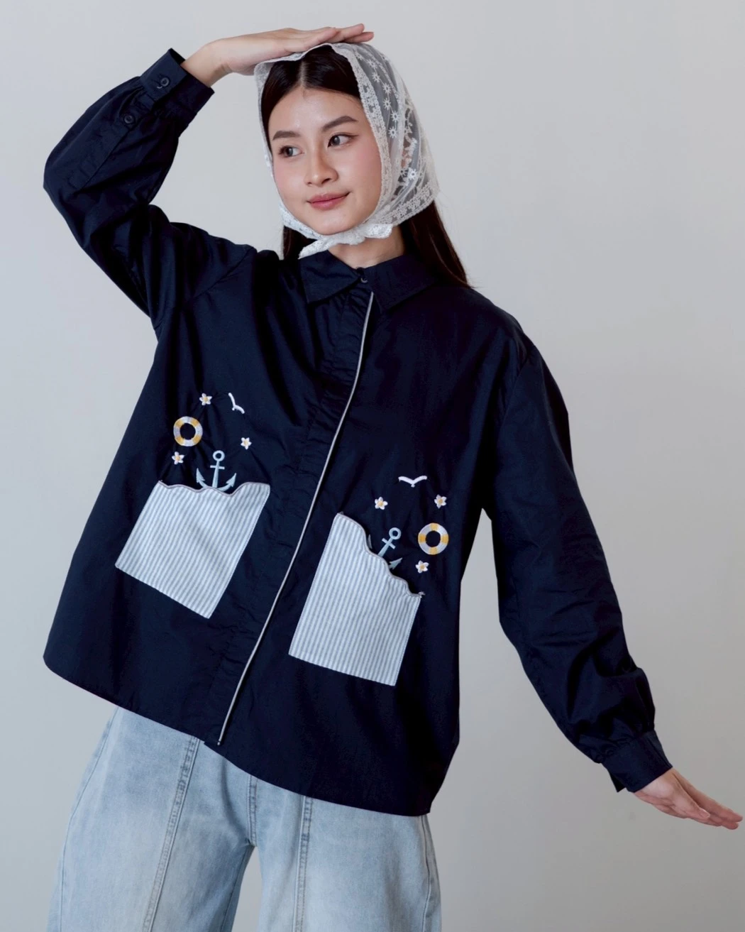 Pina Shirt Navy