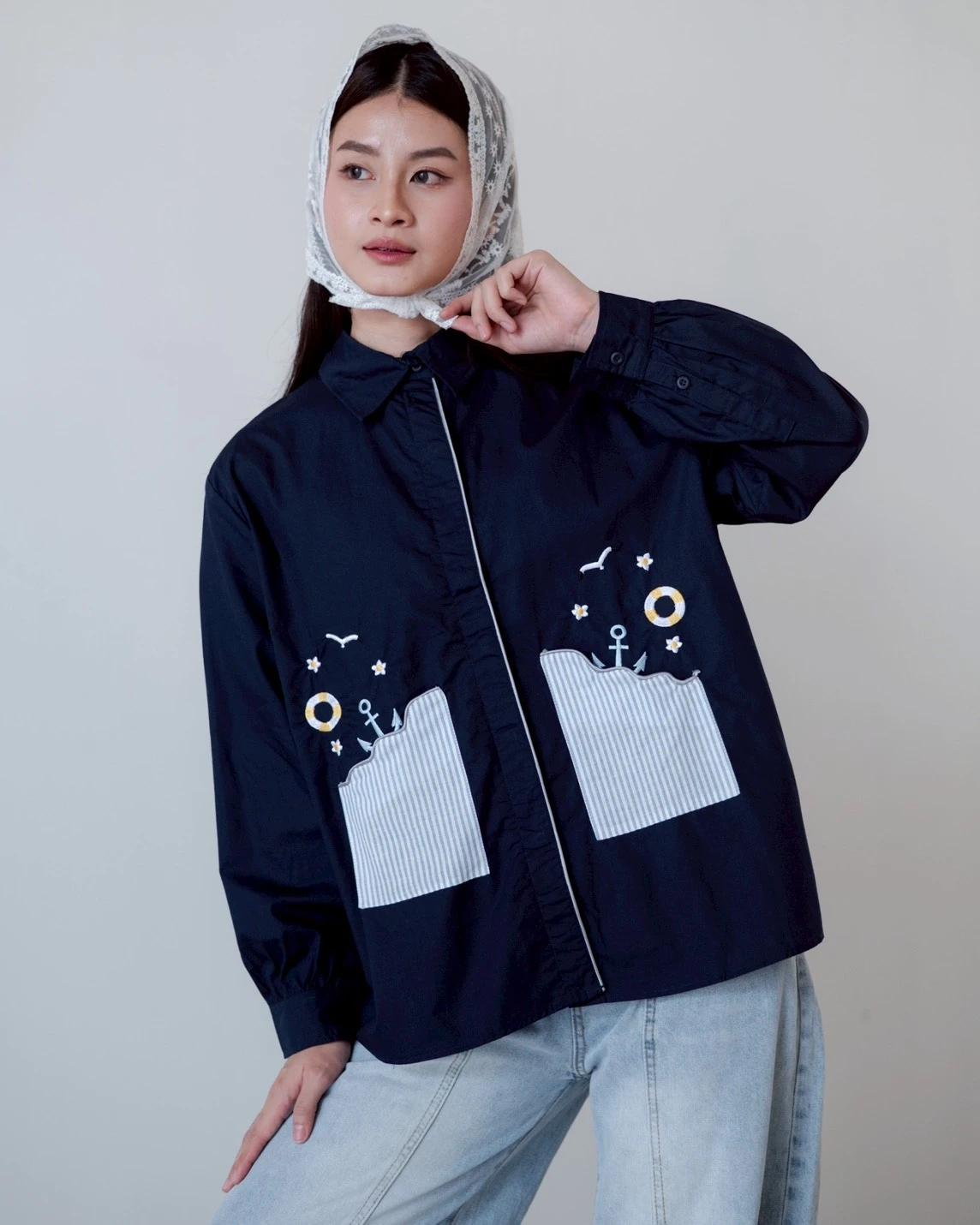 Alternative view of Pina Shirt Navy