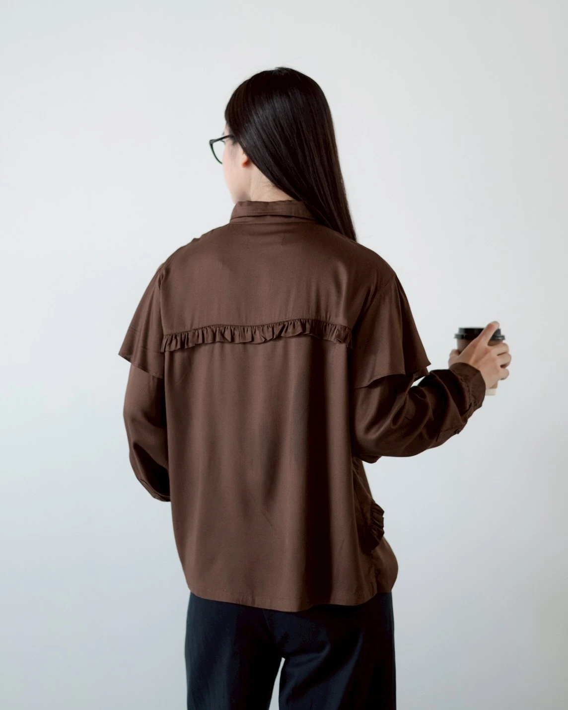 Belisca Shirt Coffee - Image 3