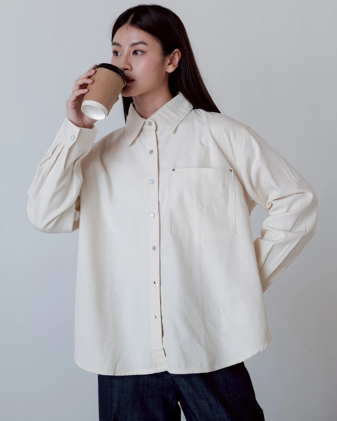 Hirela Shirt Ivory