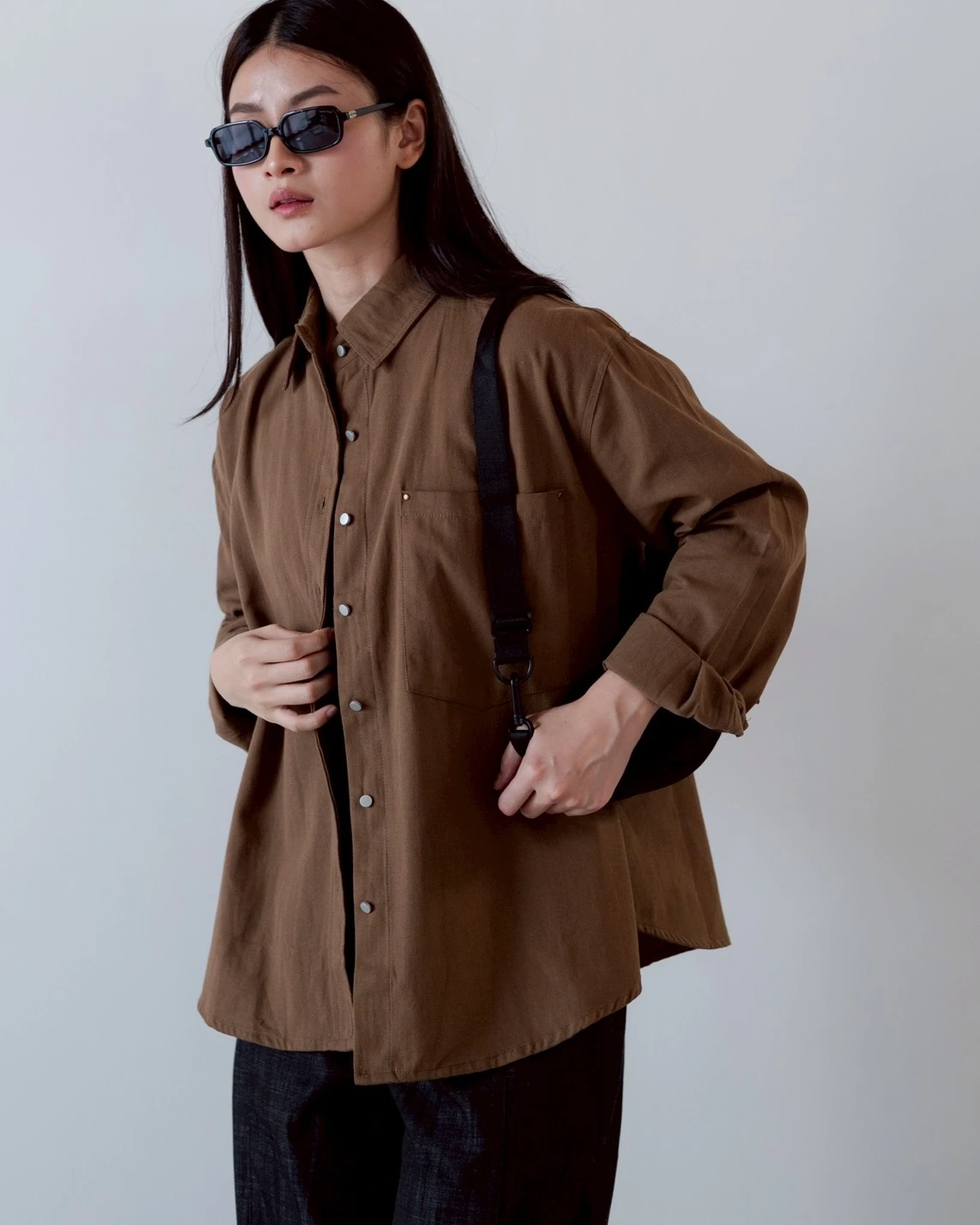 Hirela Shirt Brown