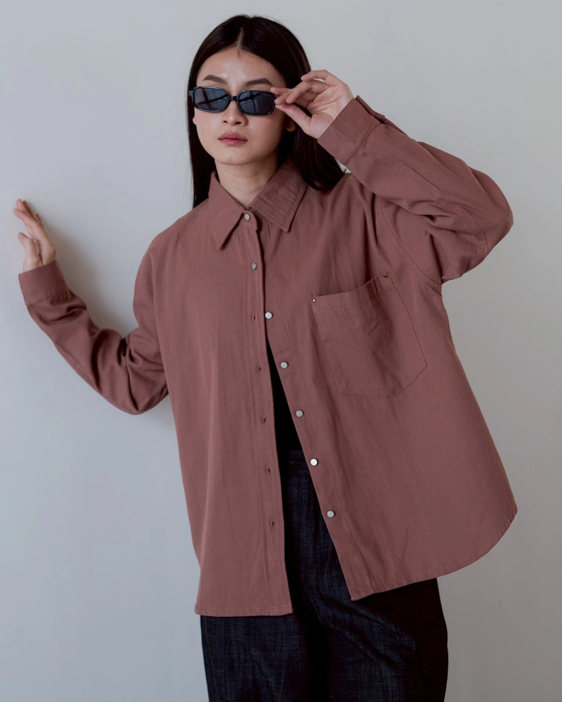 Hirela Shirt Dusty Rose