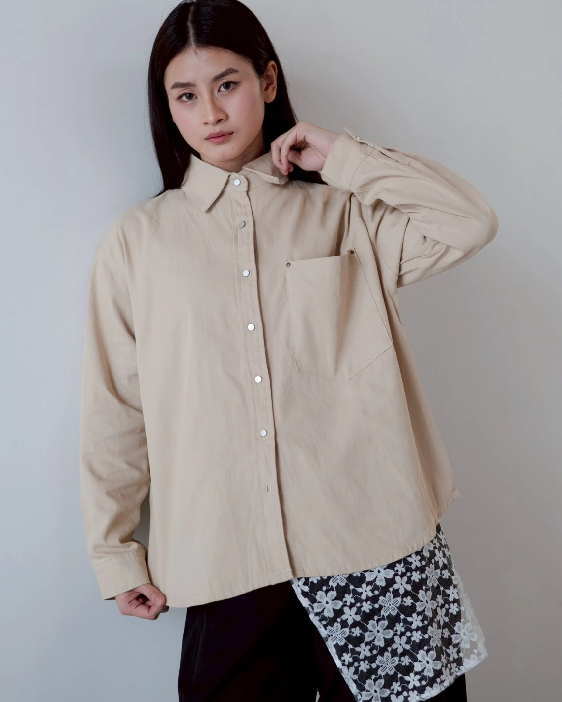 Hirela Shirt Cream