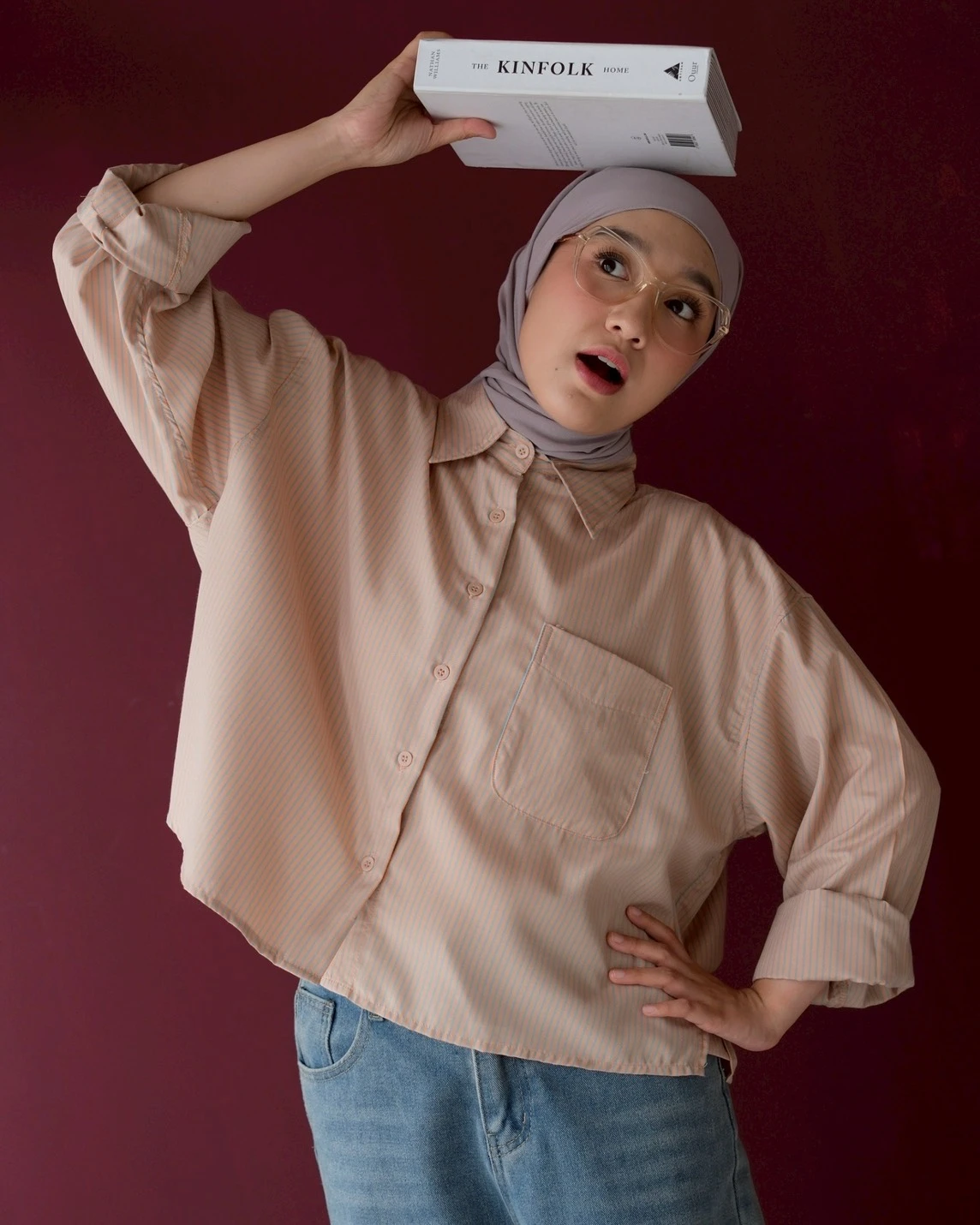 Yavera Stripe Shirt Cream