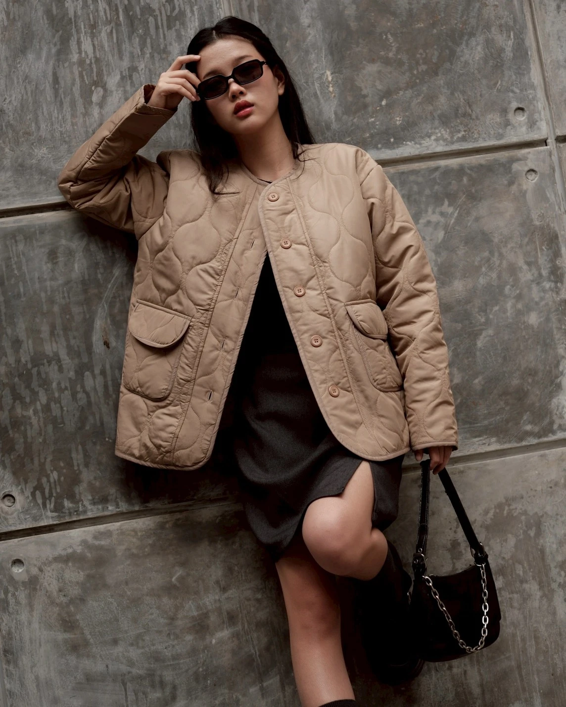 Alternative view of Nala Jacket Khaki