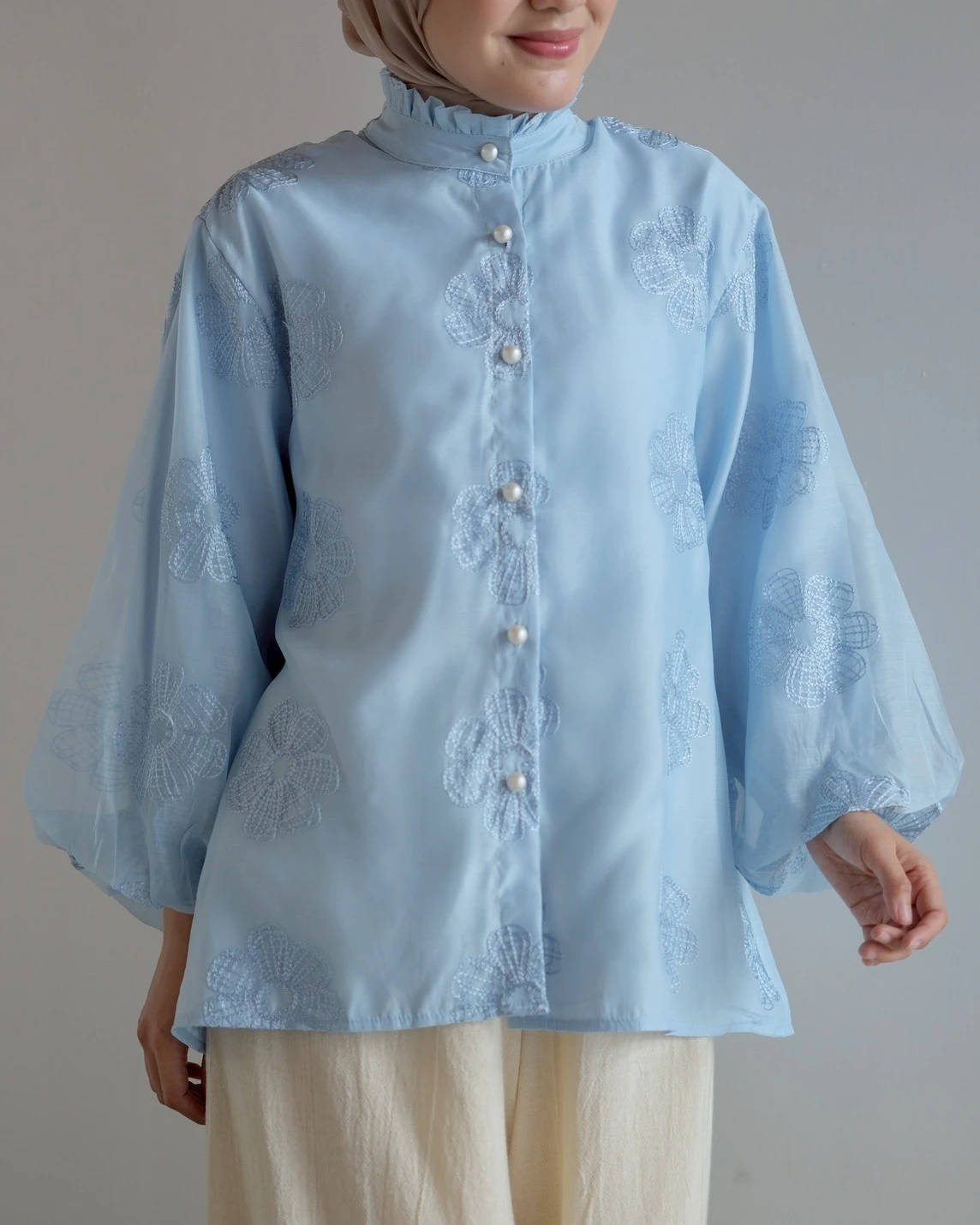 Jacinda Shirt Kode 304M Blue - Image 3