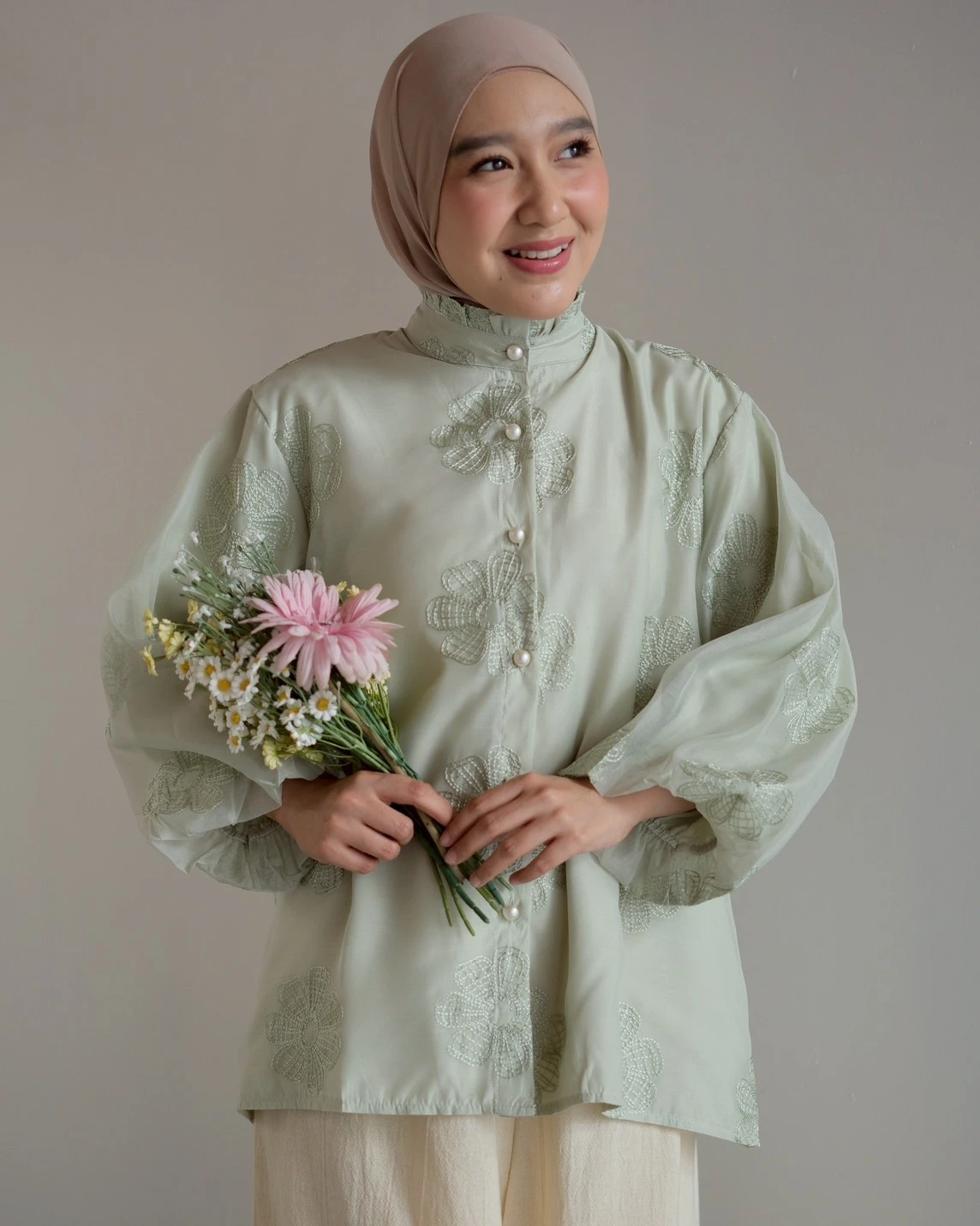Alternative view of Jacinda Shirt Kode 304M Mint