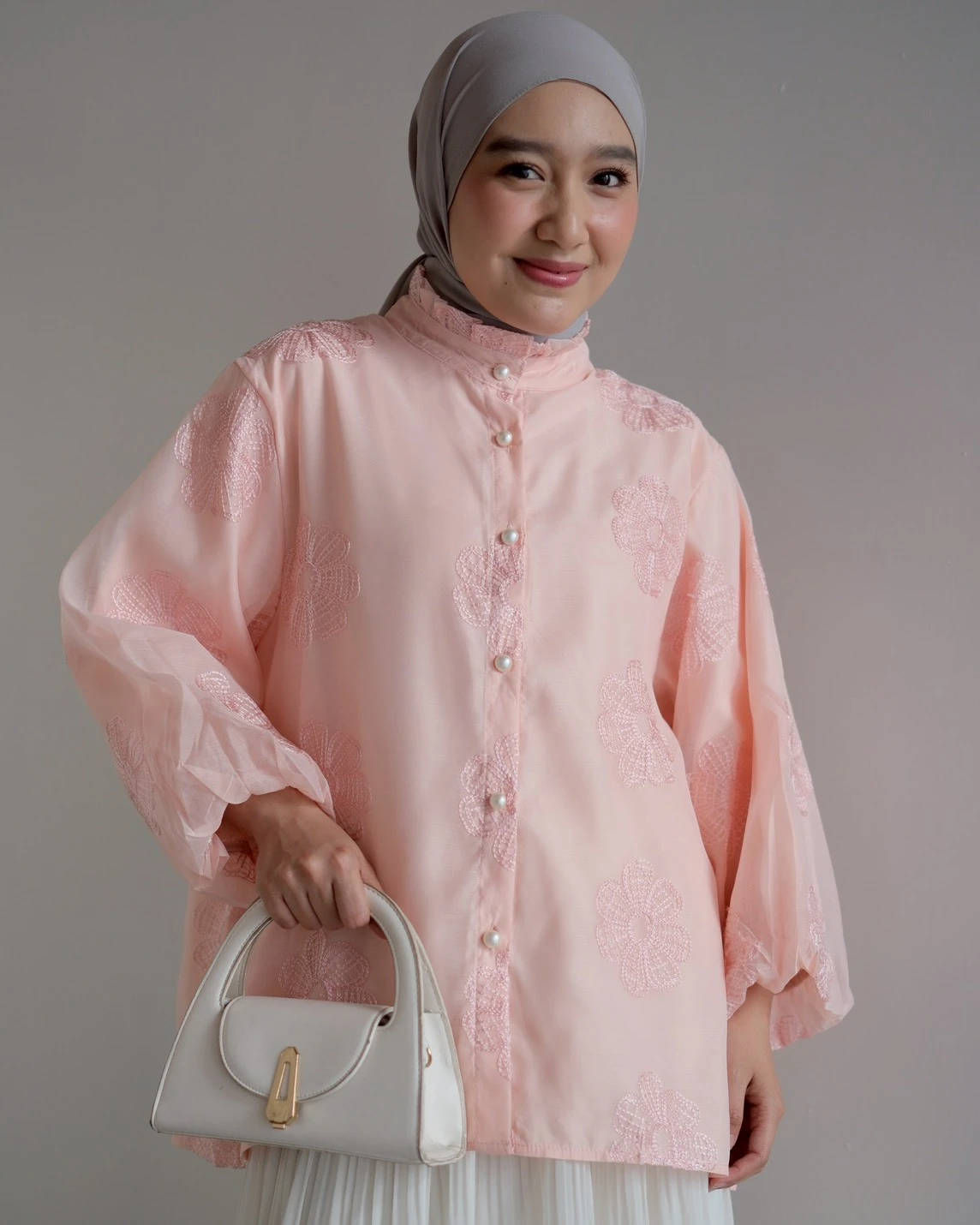 Alternative view of Jacinda Shirt Kode 304M Peach