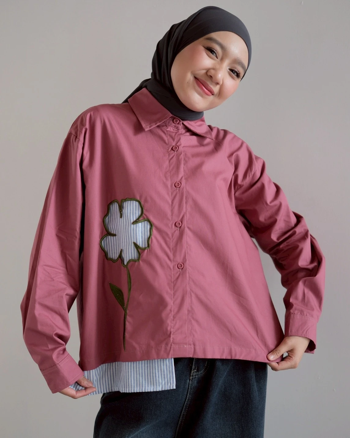 Theresa Shirt Guava Pink