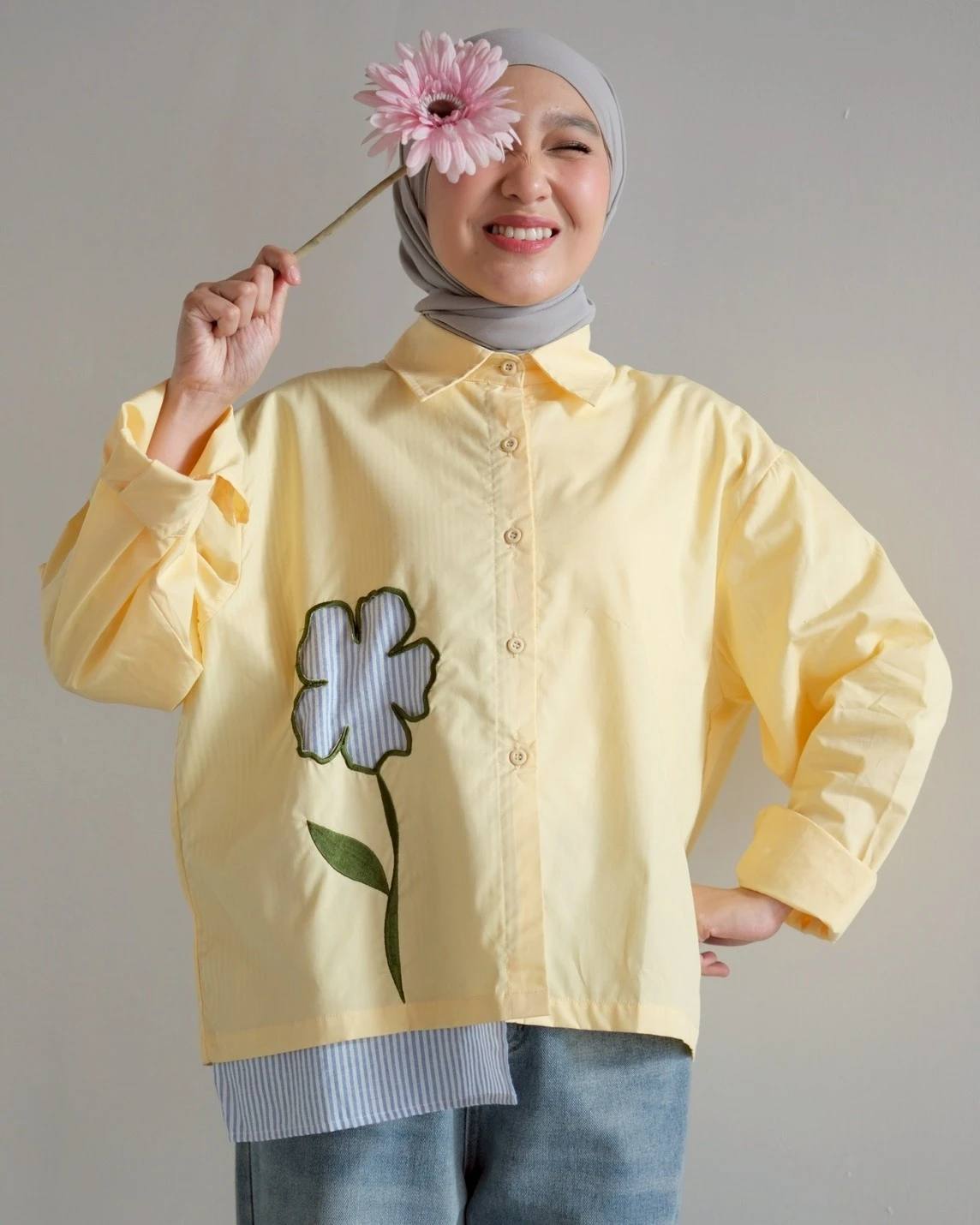 Theresa Shirt Pale Banana