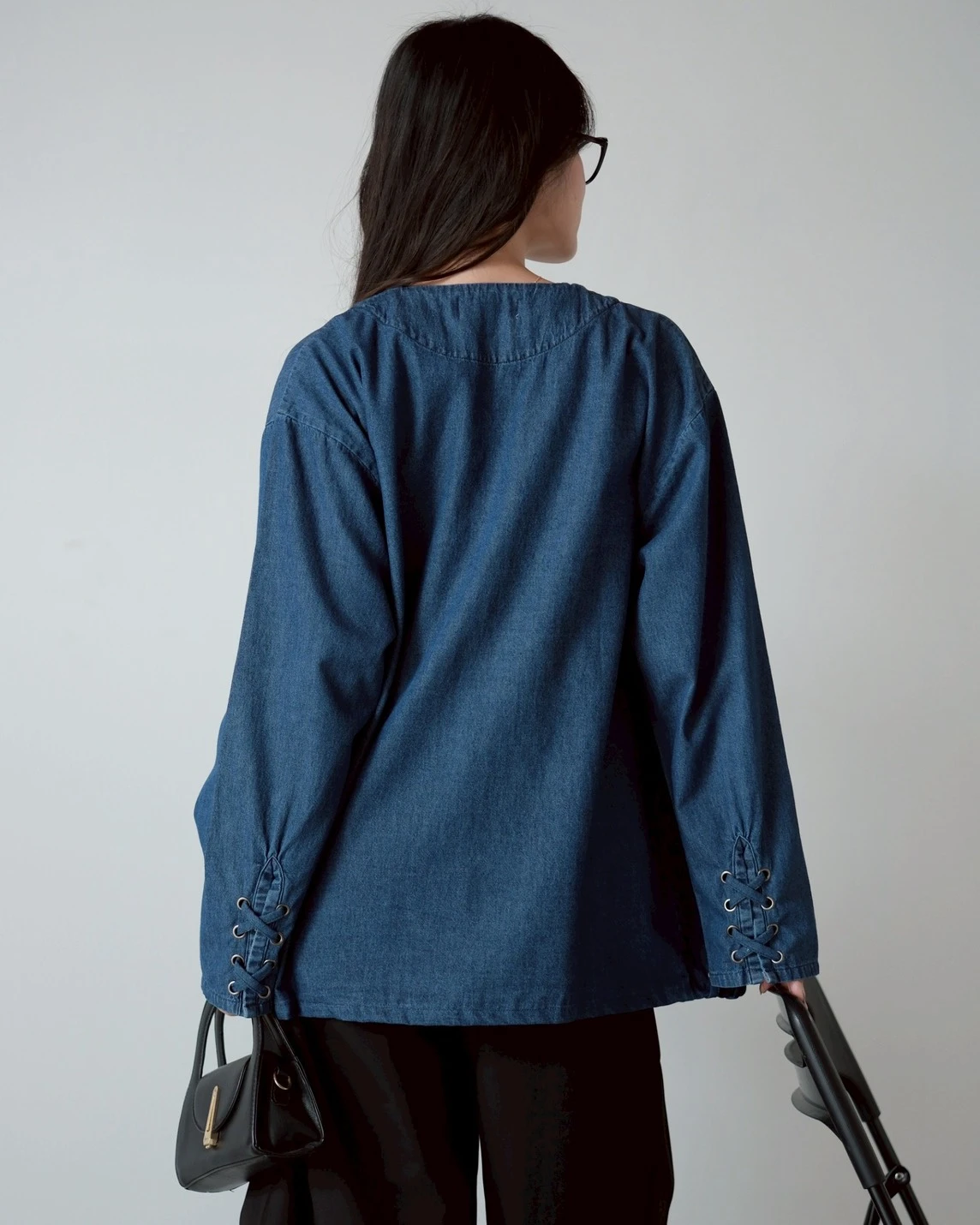 Alternative view of Trineta Denim Jacket Dark Blue