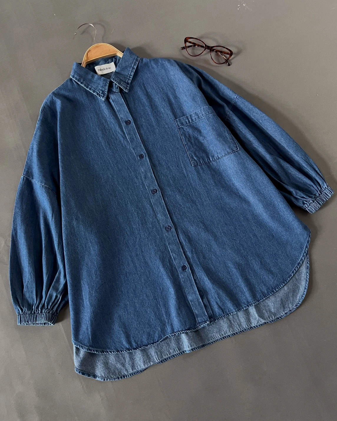 Veya Denim Shirt Medium Blue