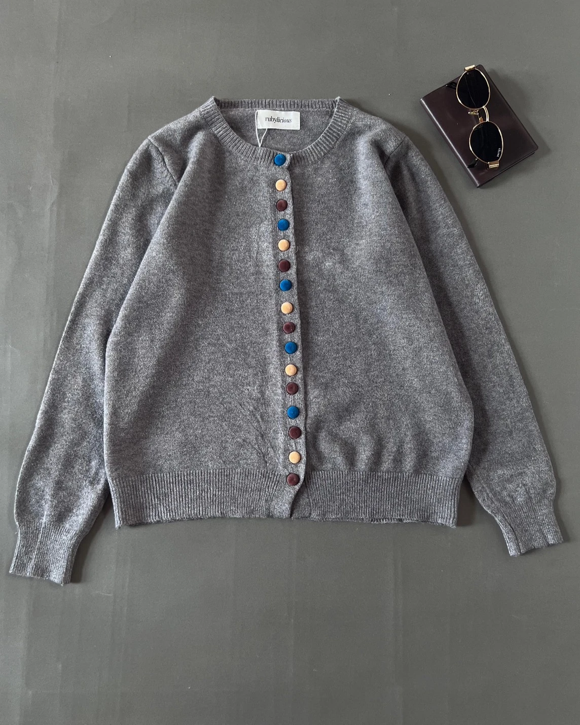 Zyova Cardi Kode 2851 Dark Grey