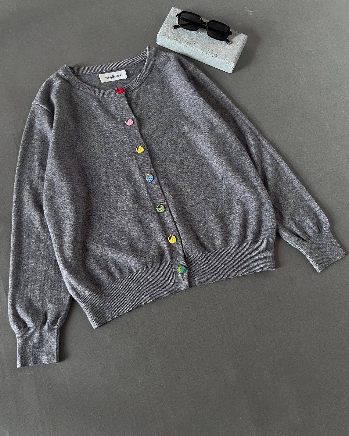 Alternative view of Avriel Cardi Kode 708N Dark Grey