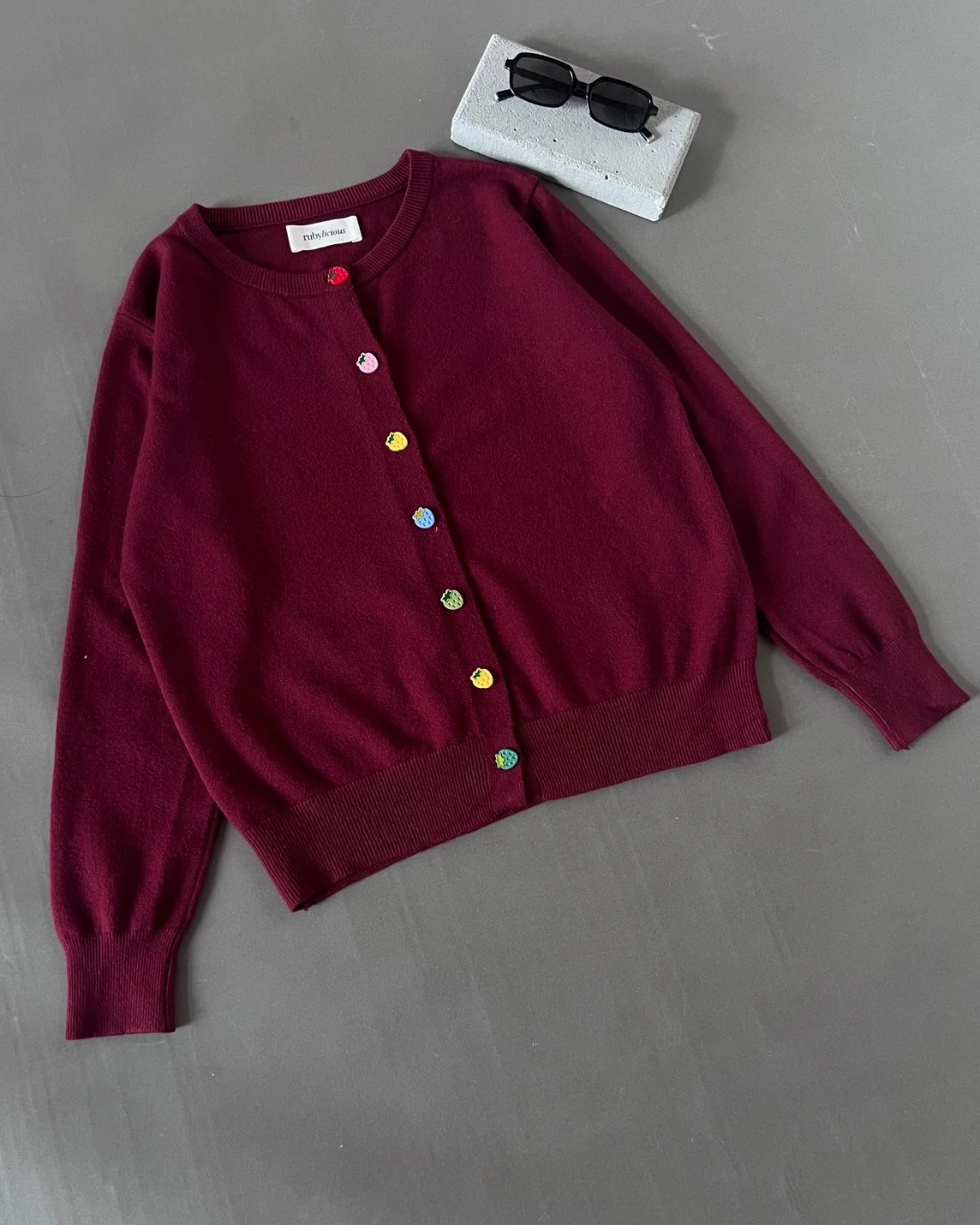 Avriel Cardi Kode 708N Maroon - Image 3