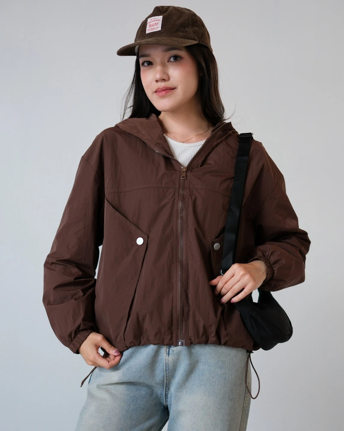 Axelia Jacket Kode 705N Coffee
