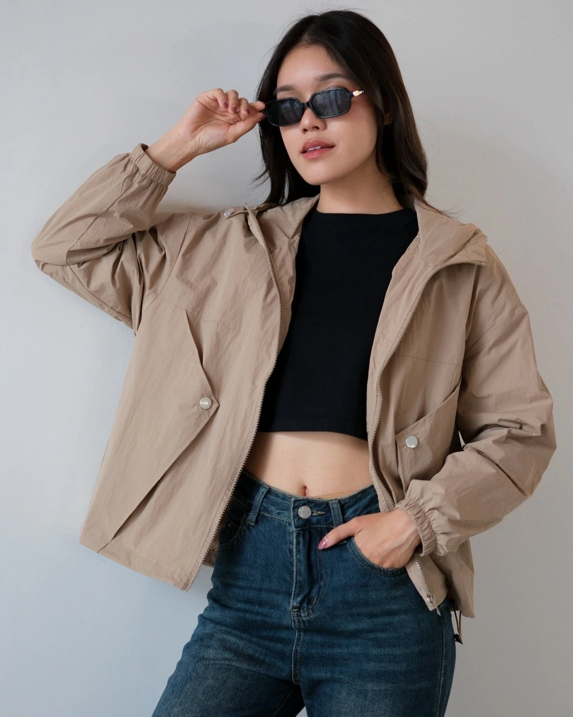 Alternative view of Axelia Jacket Kode 705N Khaki