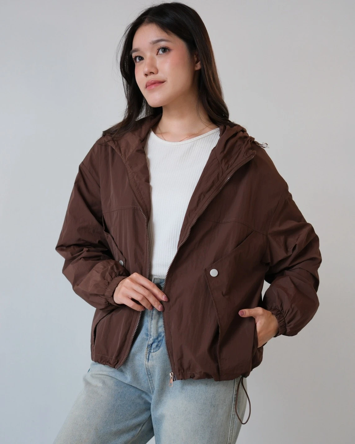 Alternative view of Axelia Jacket Kode 705N Coffee