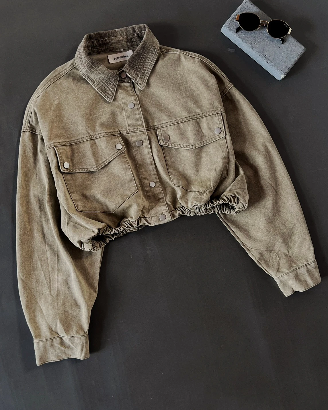 Brela Denim Jacket Kode 547N Khaki