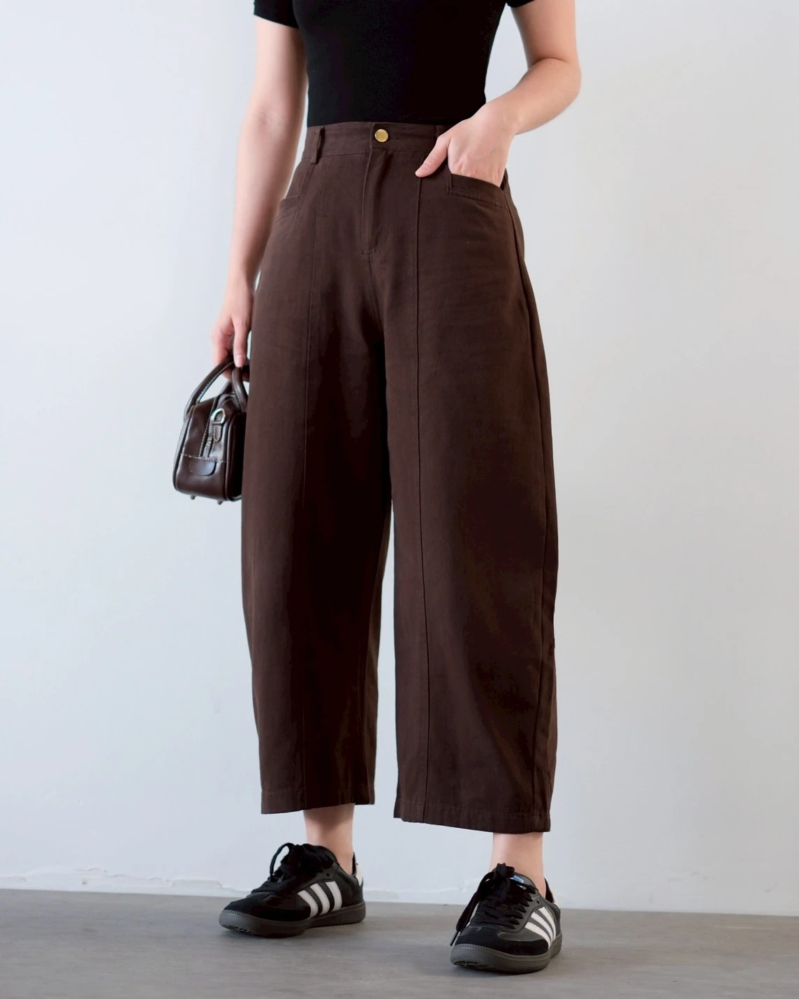 Cerile Denim Pants Kode 305M Coffee