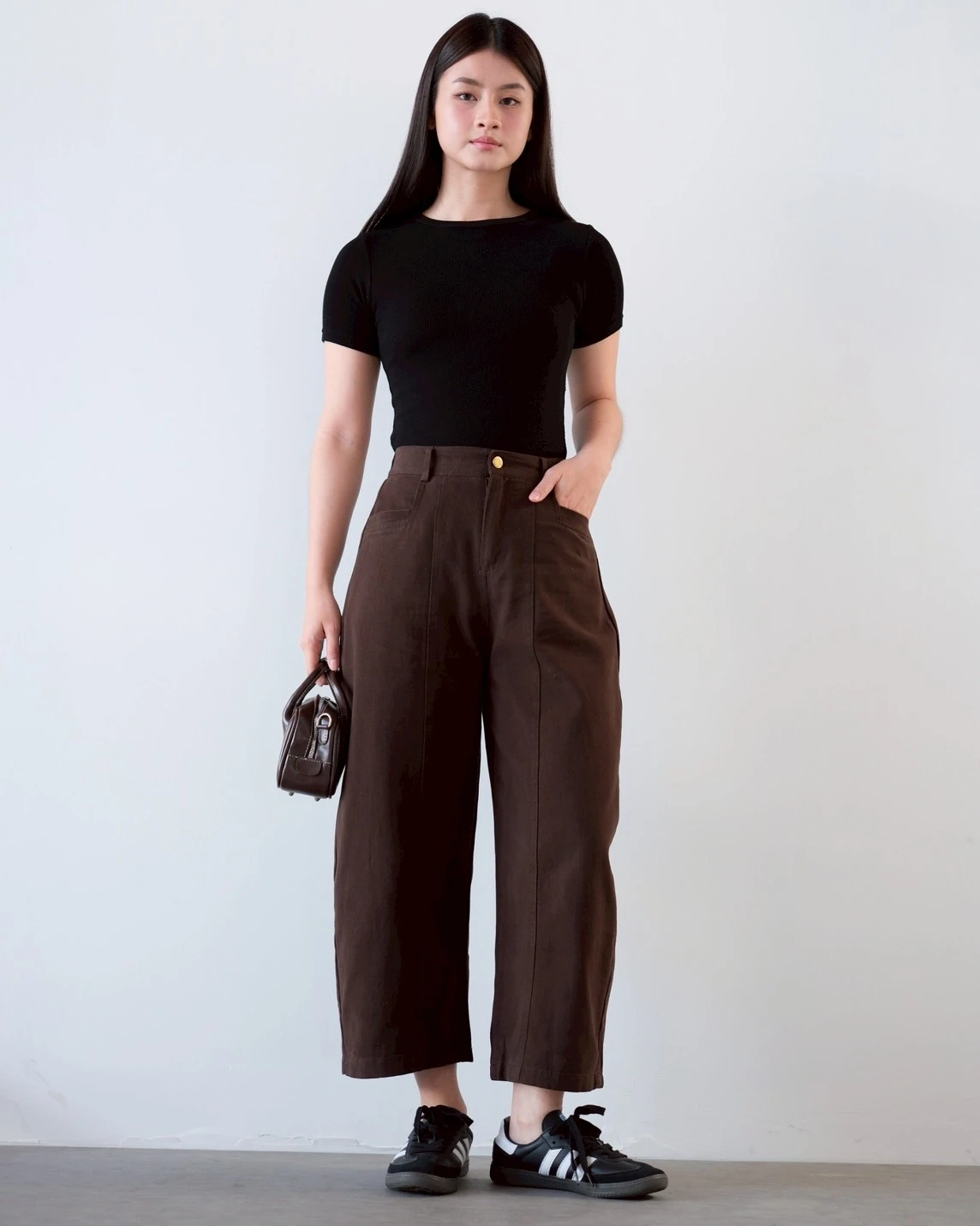 Alternative view of Cerile Denim Pants Kode 305M Coffee