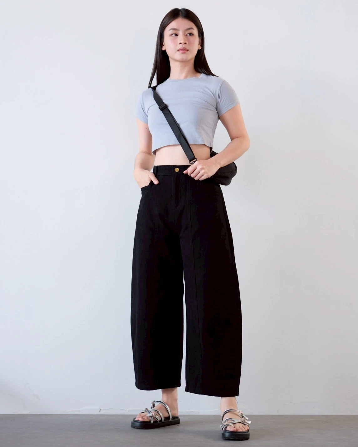 Alternative view of Cerile Denim Pants Kode 305M Black
