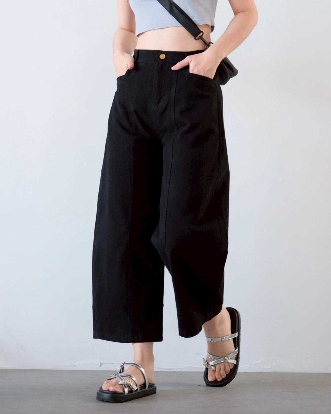 Cerile Denim Pants Kode 305M Black