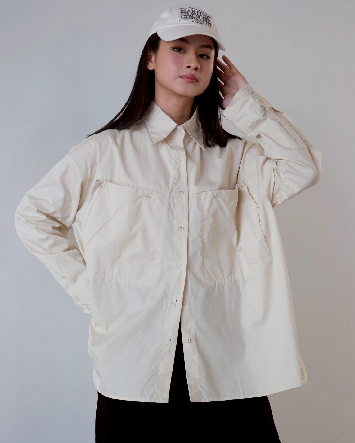 Cezan Shirt Kode F192 Cream