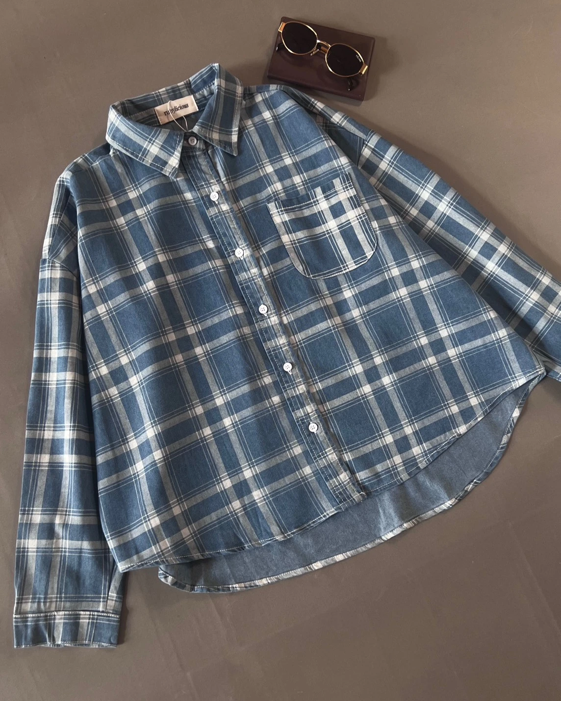 Alternative view of Dazel Denim Shirt Kode 157M Medium Blue
