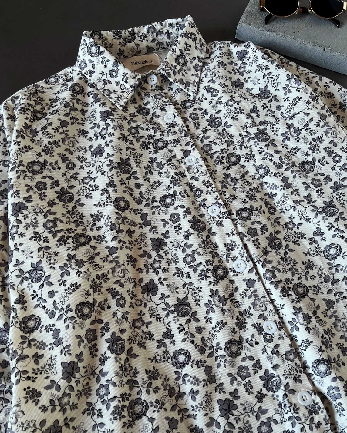 Alternative view of Evarie Corduroy Shirt Kode 26324