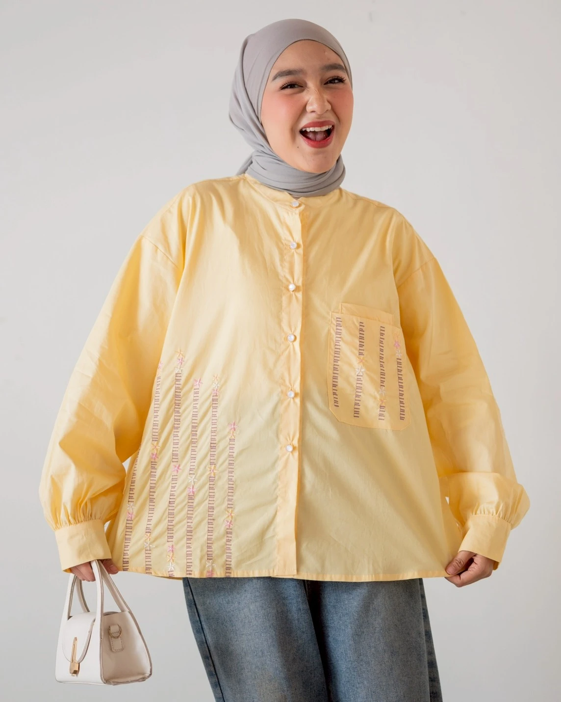Estoria Shirt Kode 20441 Pale Banana