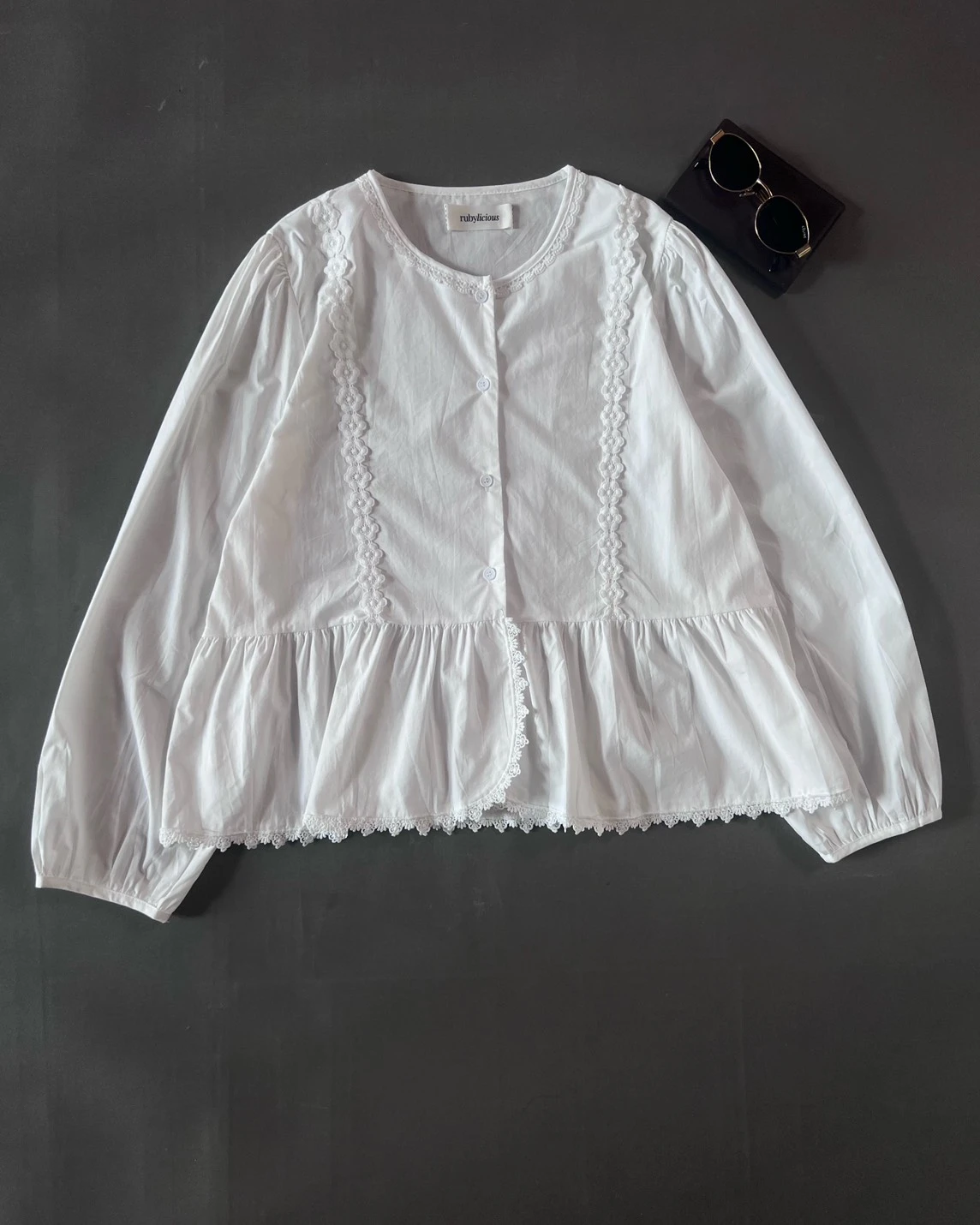 Alternative view of Finka Shirt Kode 632N Broken White