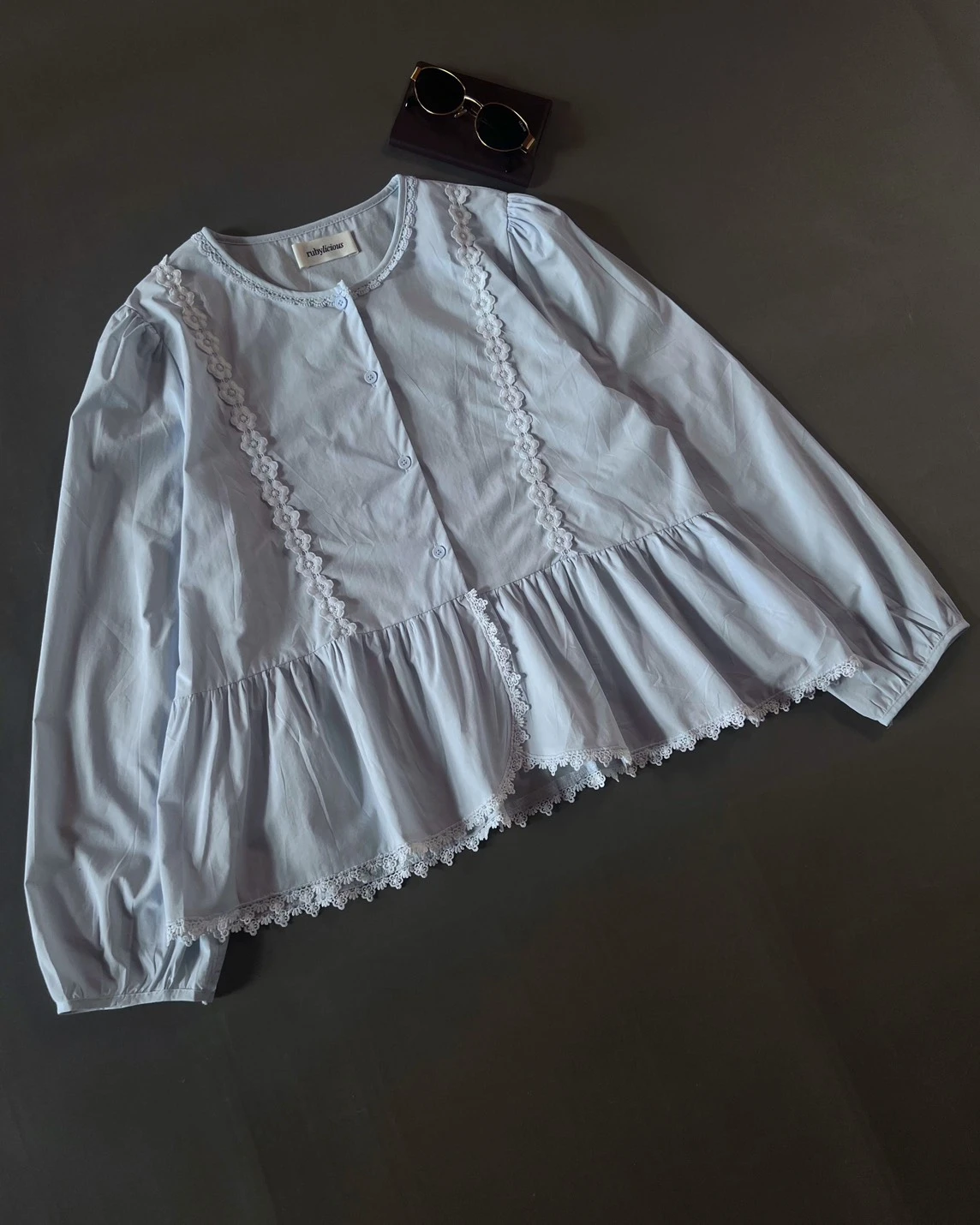 Alternative view of Finka Shirt Kode 632N Blue