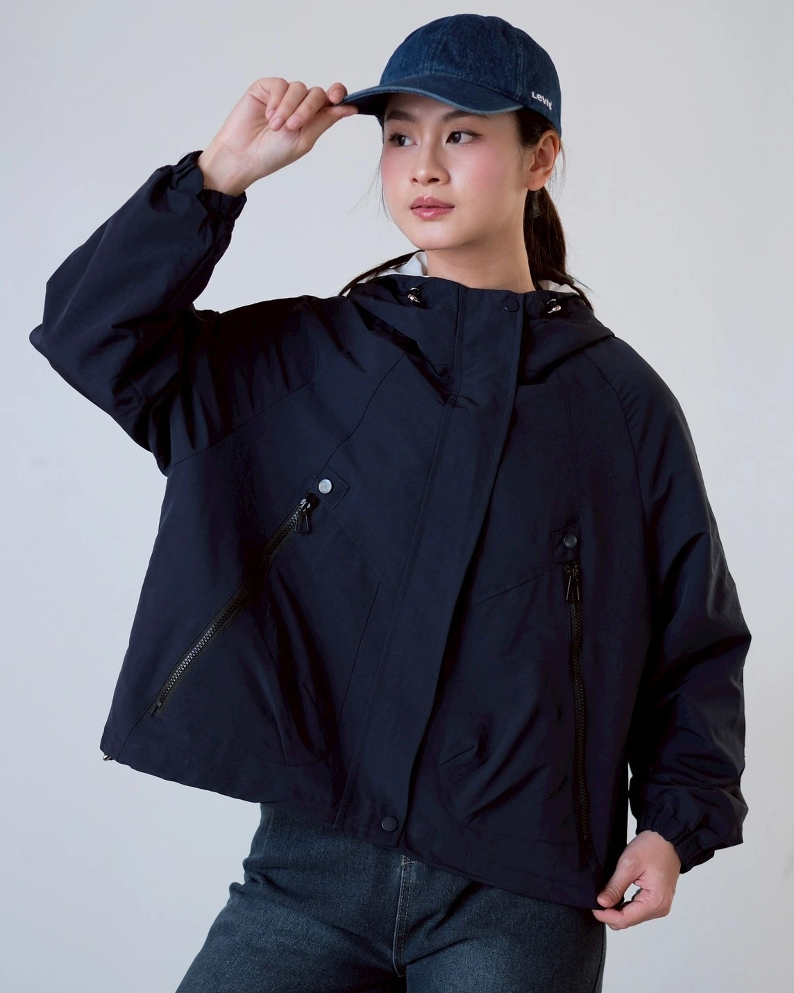 Alternative view of Faylin Jacket Kode 636N Navy