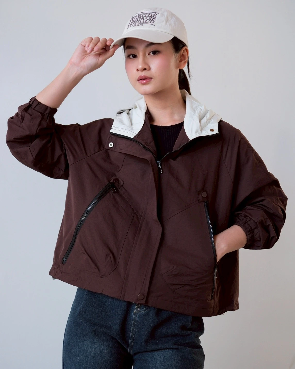 Faylin Jacket Kode 636N Coffee