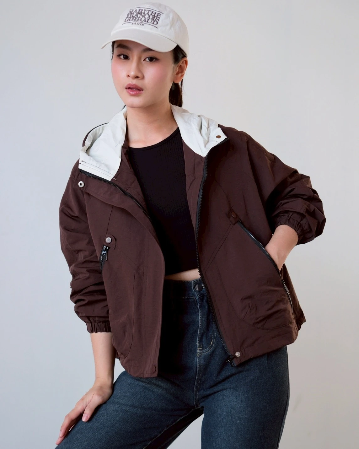 Alternative view of Faylin Jacket Kode 636N Coffee