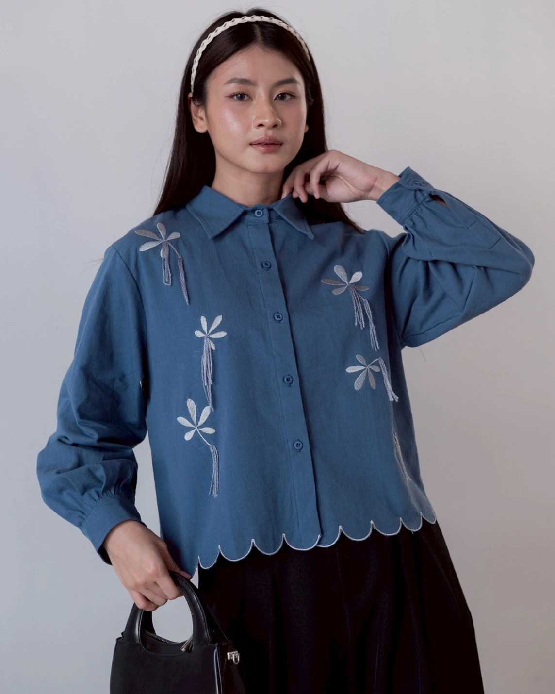 Gezca Shirt Blue Denim