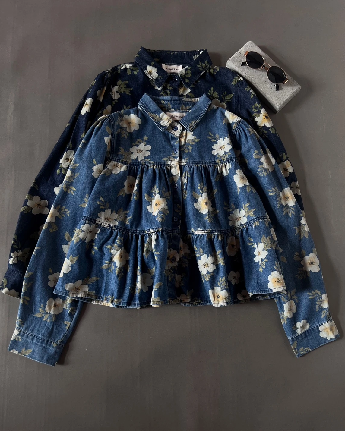 Alternative view of Ghiara Denim Shirt Kode 50N Medium Blue