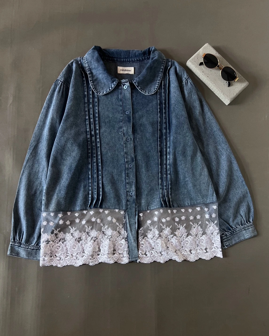 Gilmora Denim Shirt Kode 1226 Acid - Image 5