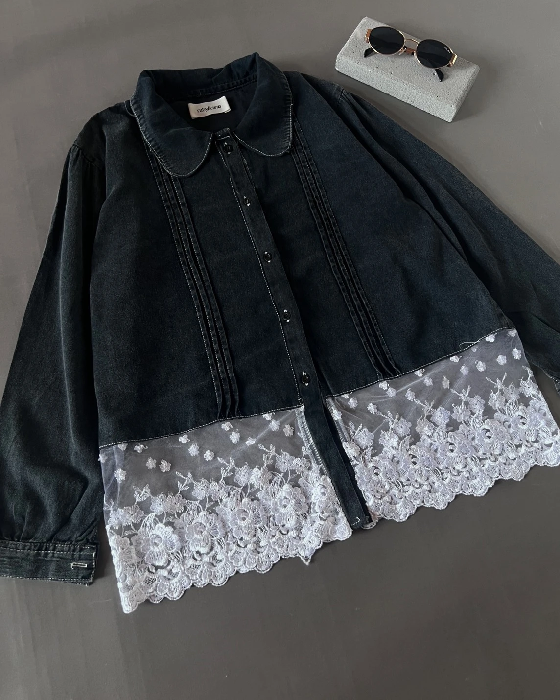 Alternative view of Gilmora Denim Shirt Kode 1226 Misty Black