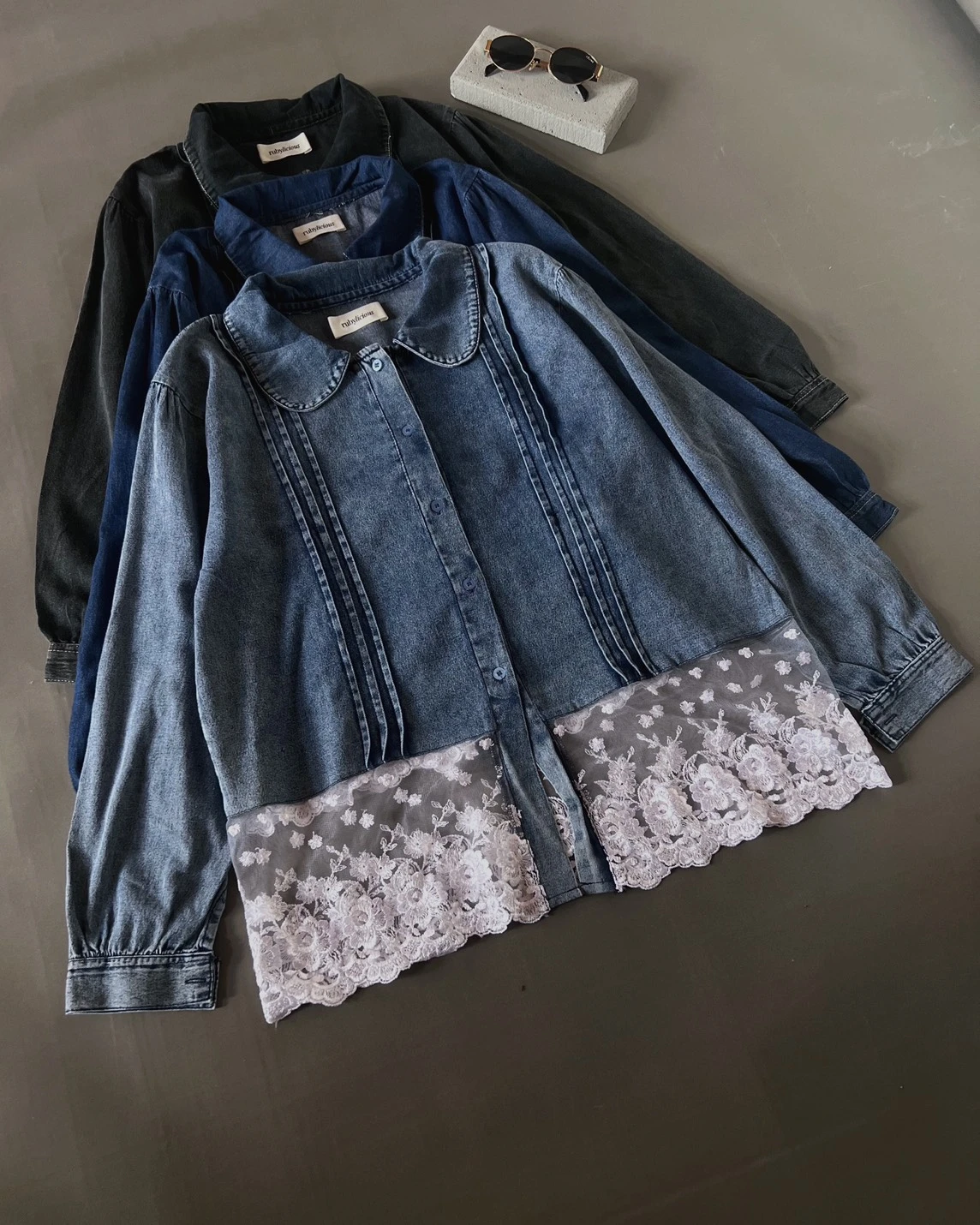 Alternative view of Gilmora Denim Shirt Kode 1226 Acid